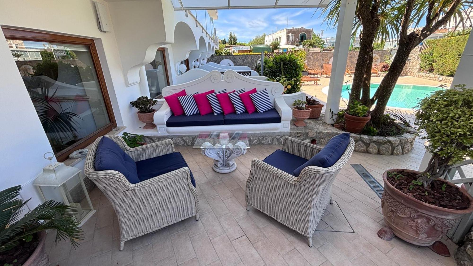 Capri Bougainville Anacapri  Eksteriør bilde